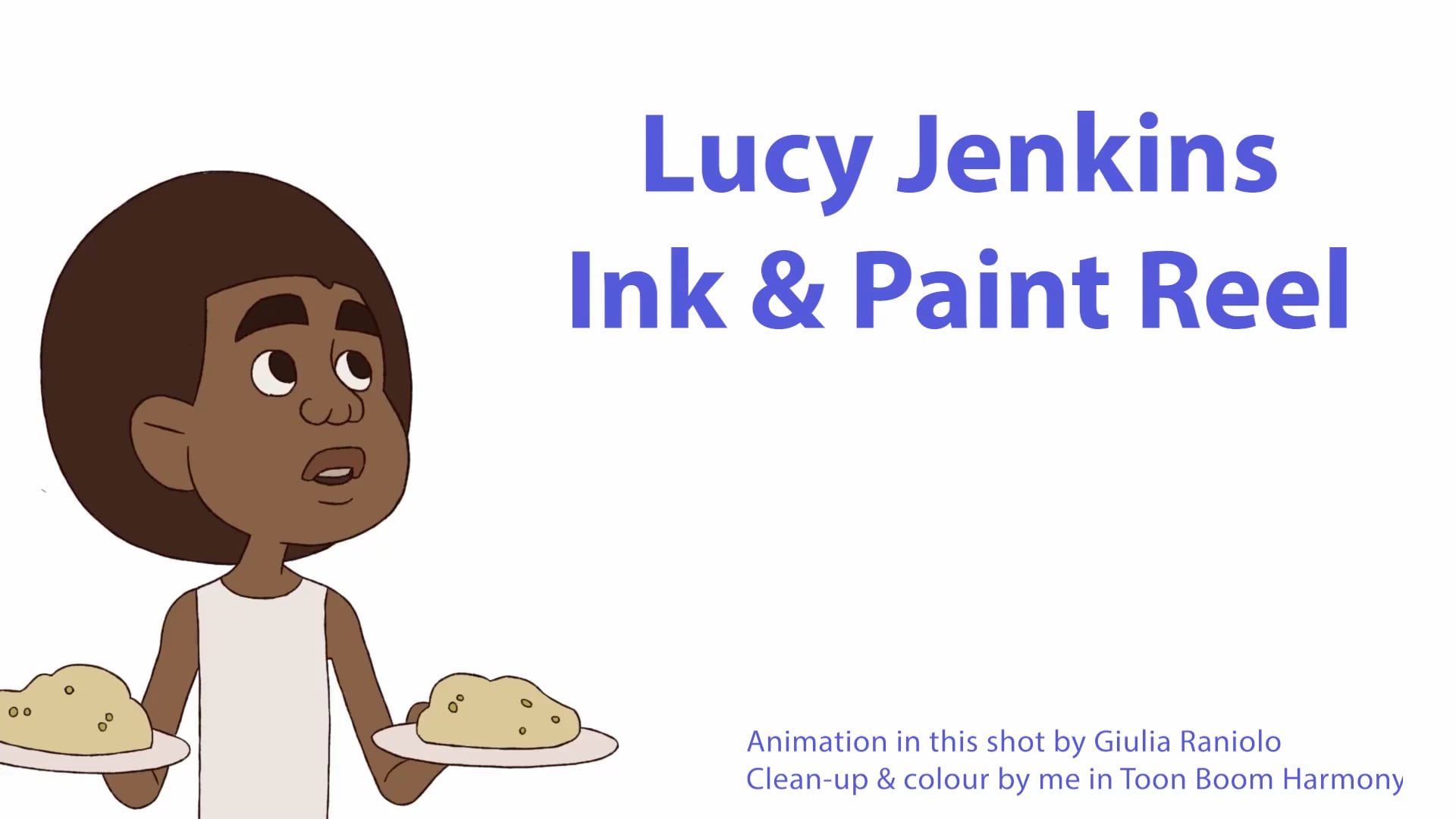 Ink & Paint Clean Up Animation Reel in ToonBoom Harmony