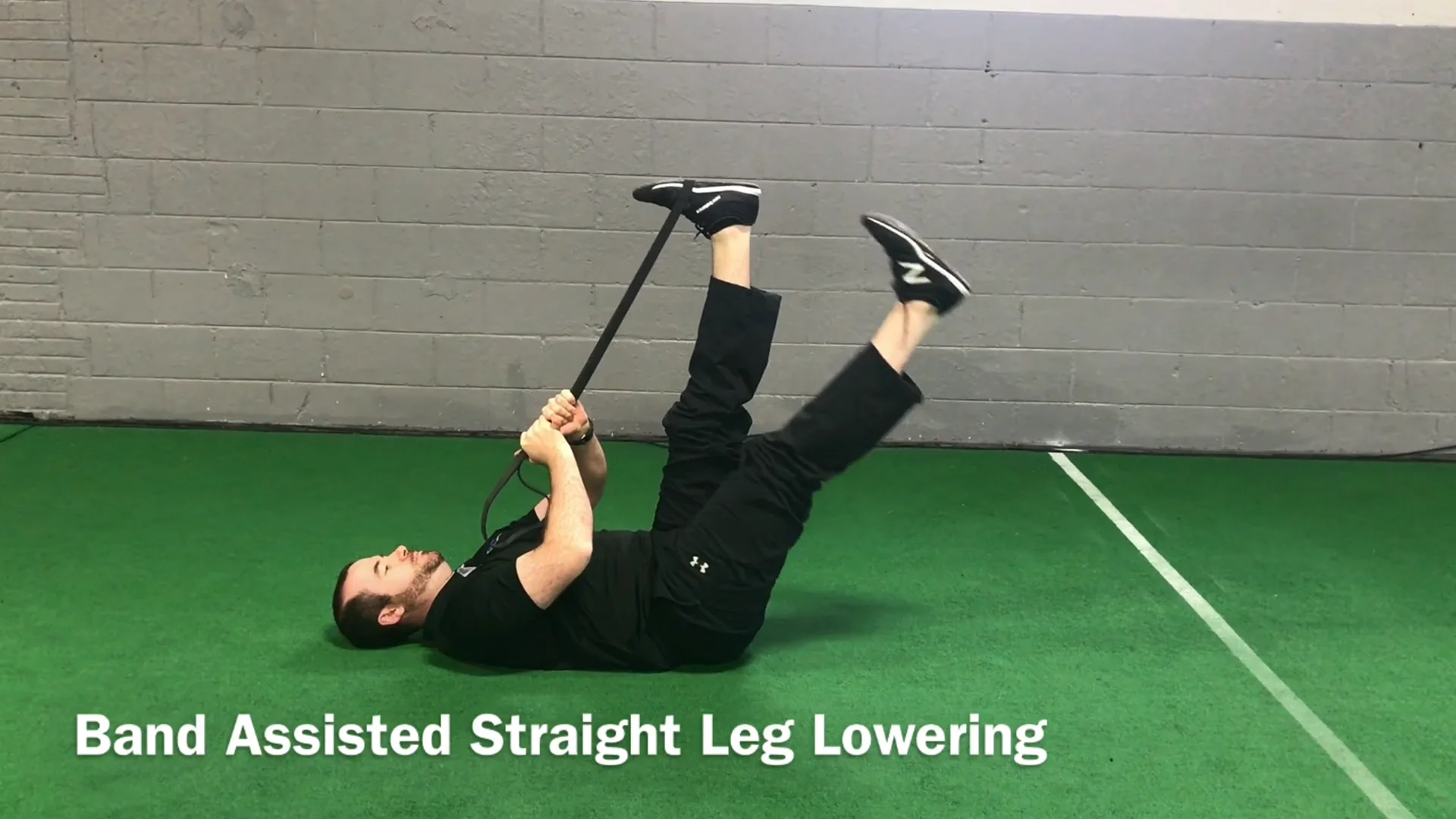 Single leg best sale lowering exercise