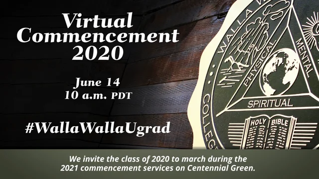 Graduation 2020 | Walla Walla University