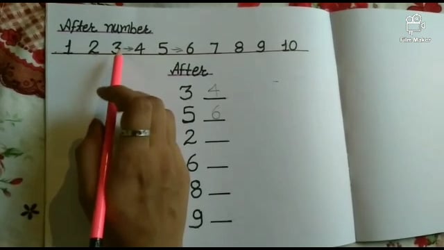 Learn Count and After numbers - LKG, by Devika Chouhan on Vimeo