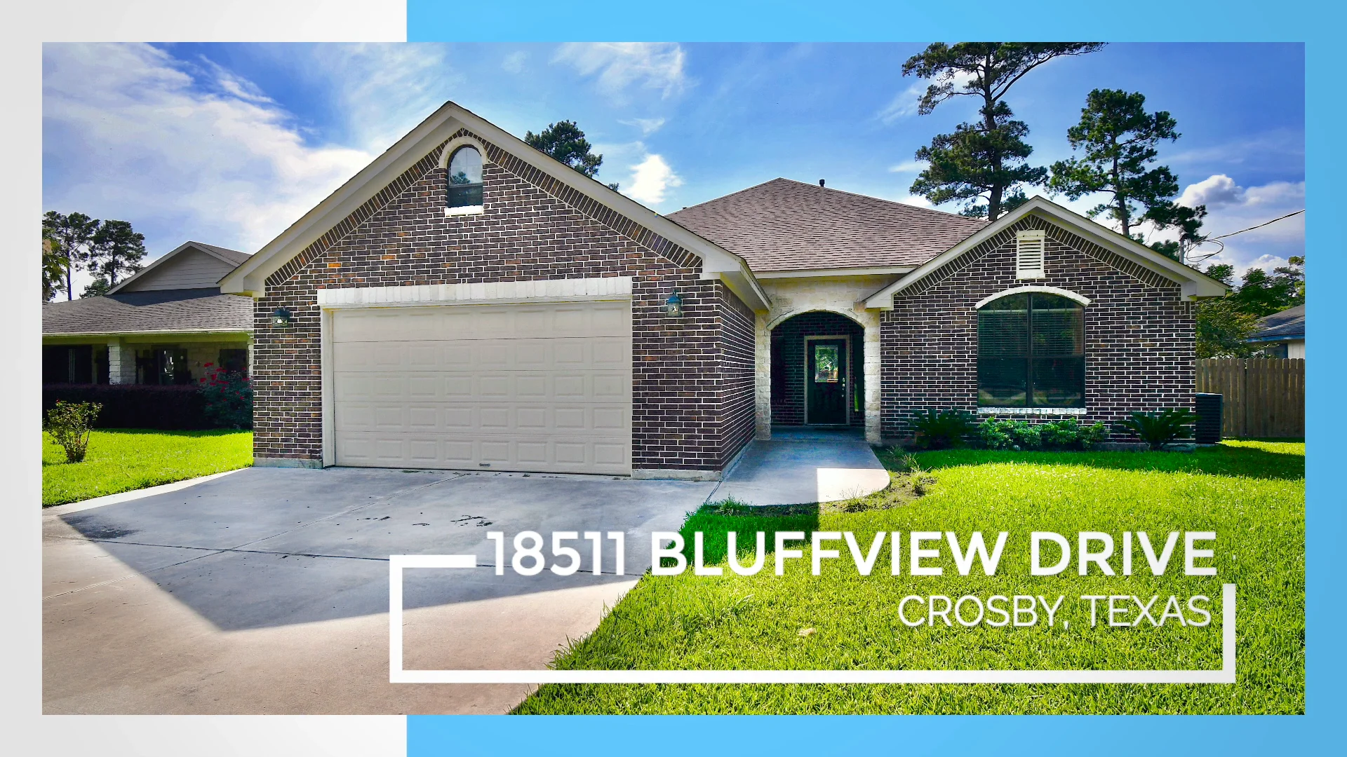 18511 Bluffview Dr.  