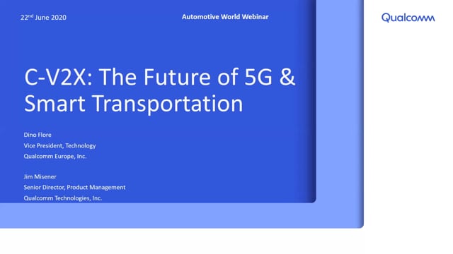 C-V2X: The future of 5G and smart transportation - Mobex