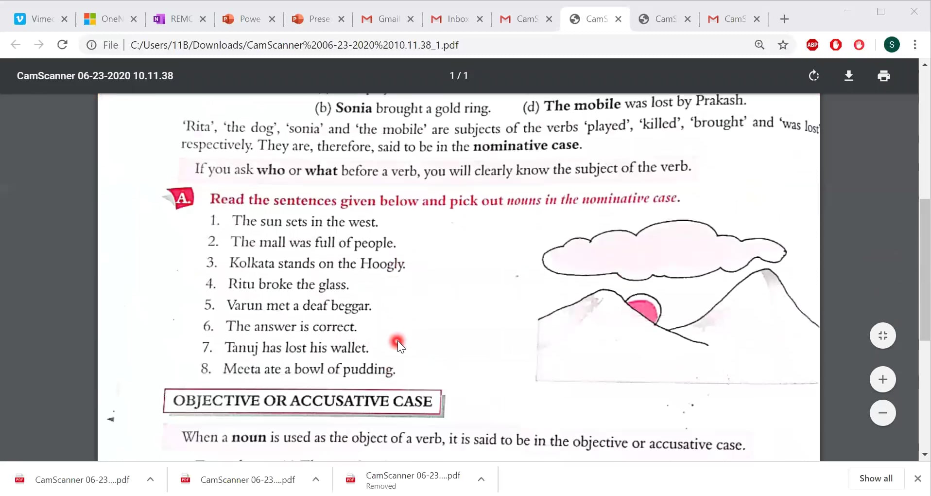CLASS 6 NOUN CASE-1 on Vimeo