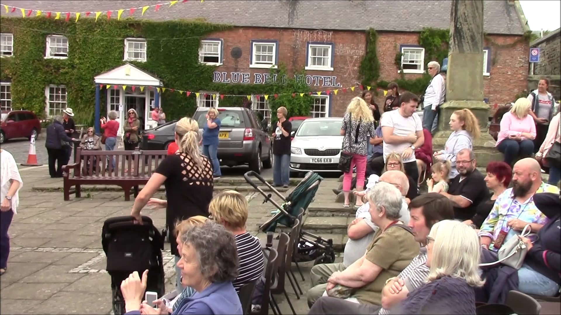 Hillbilly Line Dancers with Codigo BAF 2019