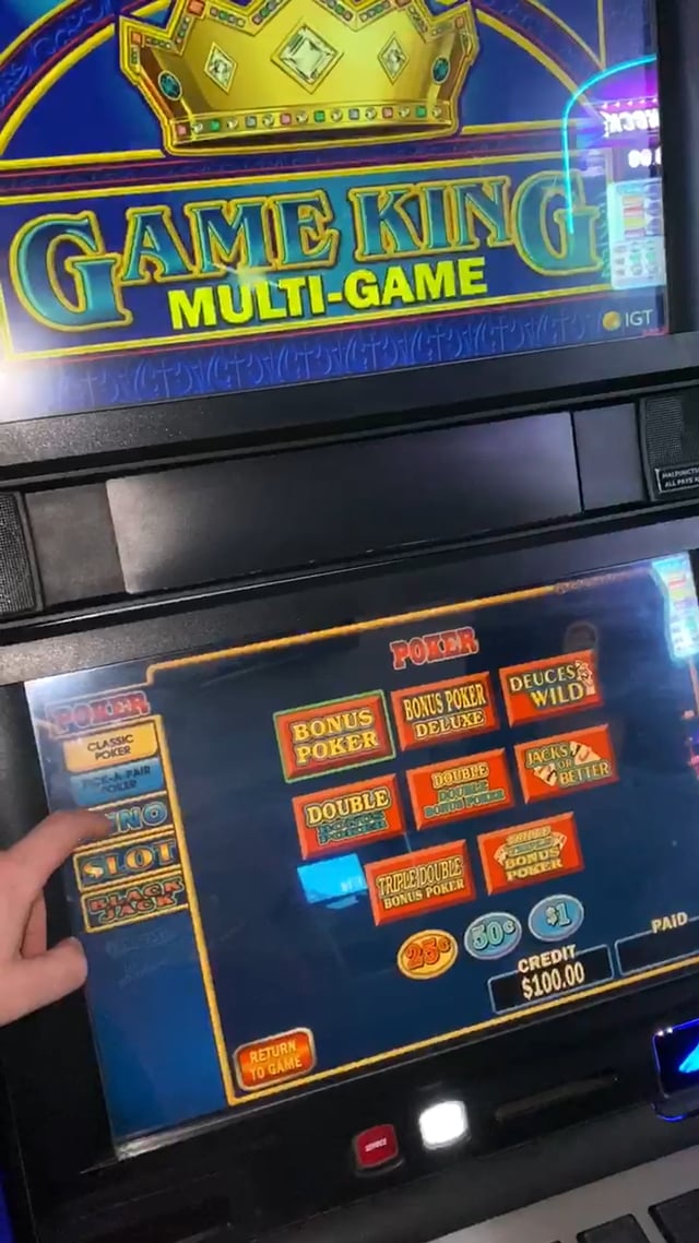 IGT Game King Multigame Slot machine on Vimeo