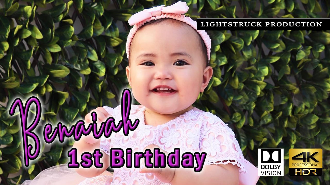 Benaiah's 1st Birthday