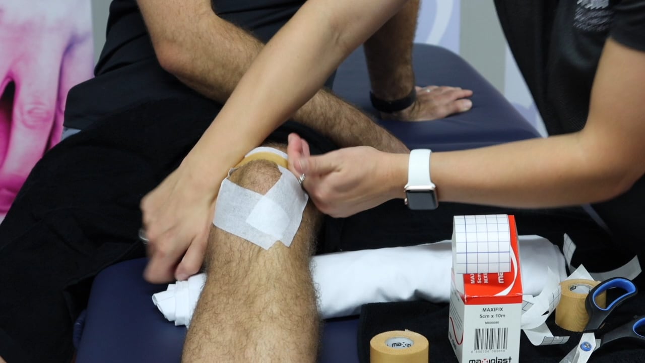 Diamond Knee Tape on Vimeo