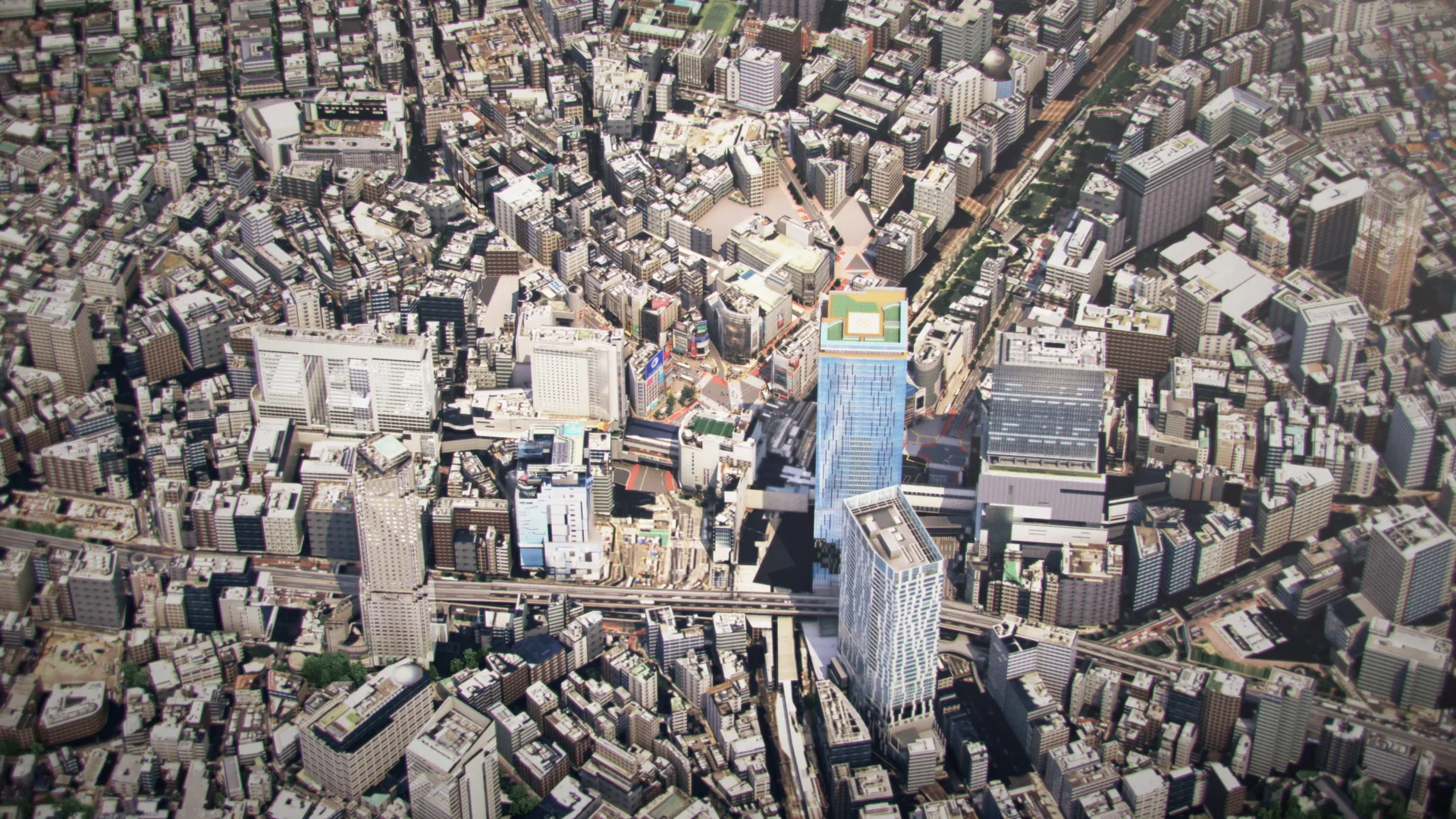 3D都市モデル】東京・渋谷_渋谷駅周辺【Walk eye Map】 - YouTube