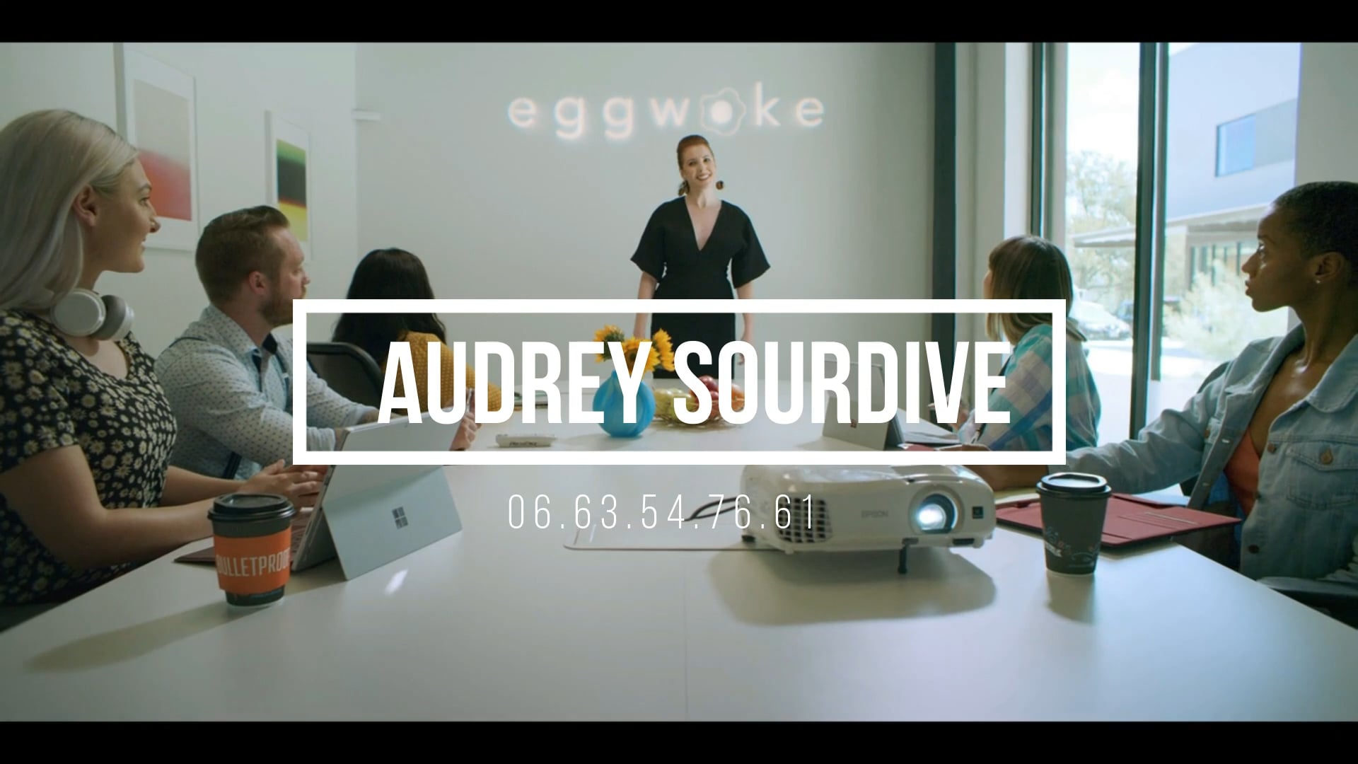 Vidéo bande démo doublage Audrey Sourdive