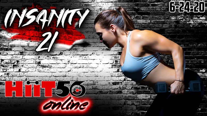 Insanity 21 | Massive Calorie Blast | with Pam | 6/24/20