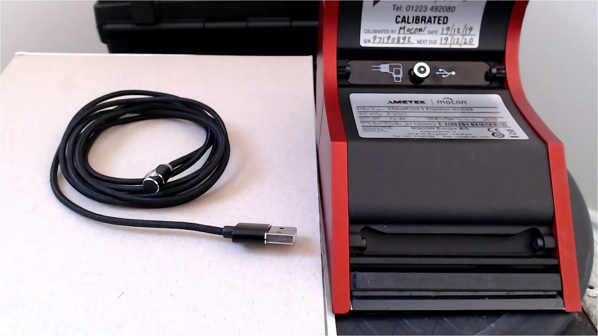 Connect USB Charging Cable - Dansensor CheckPoint 3 on Vimeo