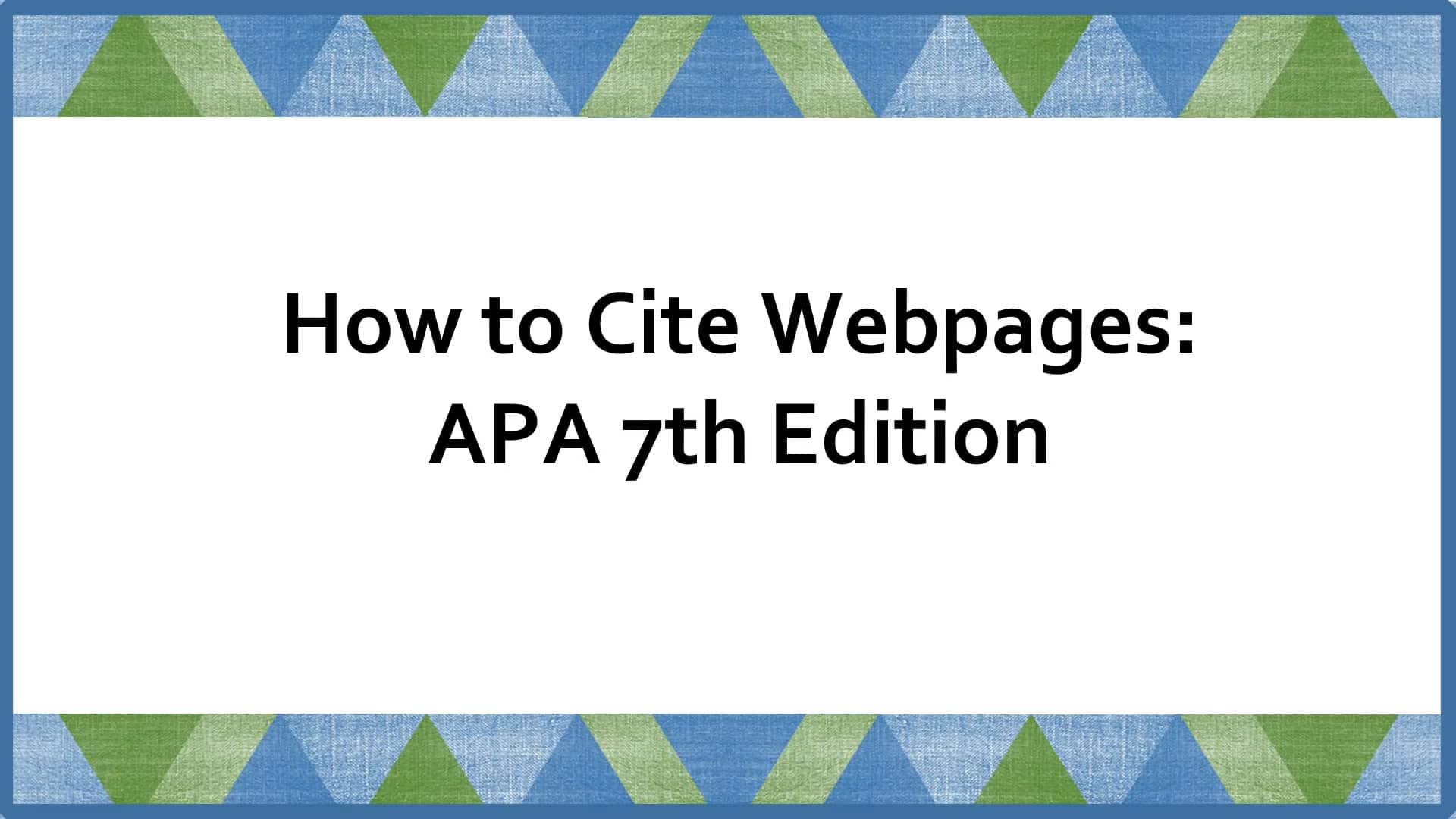 how-to-cite-webpages-apa-7th-ed-on-vimeo