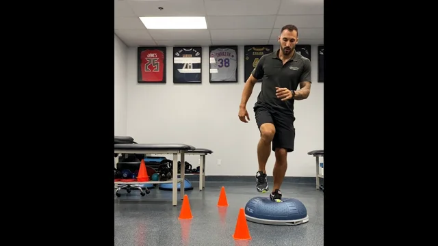 BOSU Ball Exercises to Use on a Balance Trainer