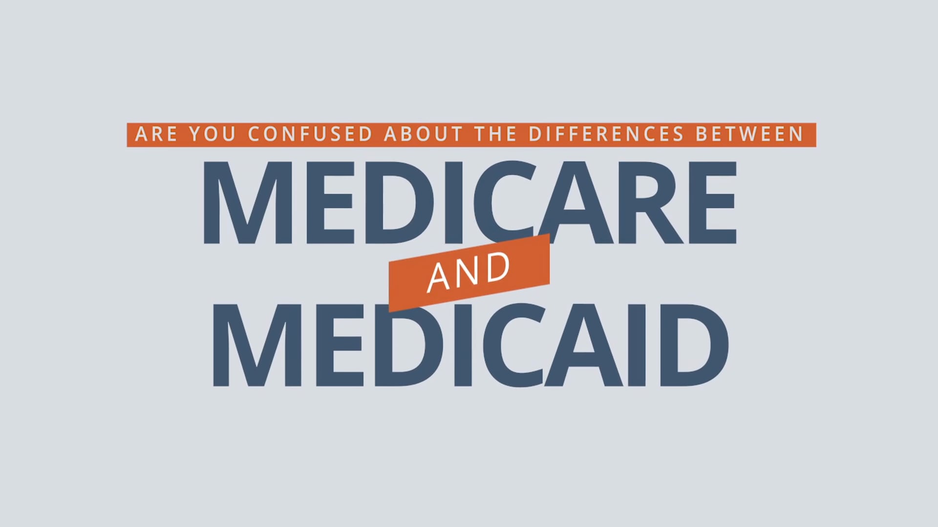 Medicare VS Medicaid