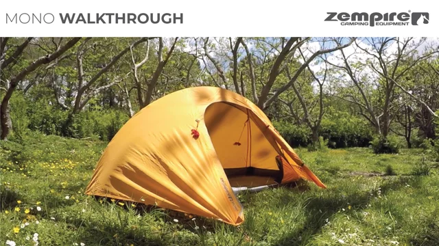 Zempire mono shop hiking tent