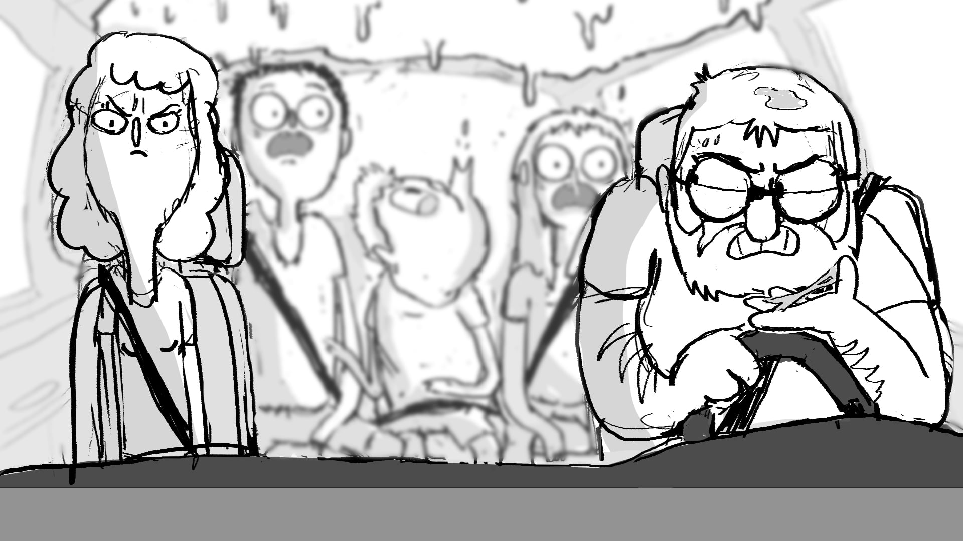 STORYBOARD: Childhood Memory - On the way to Grandma's house