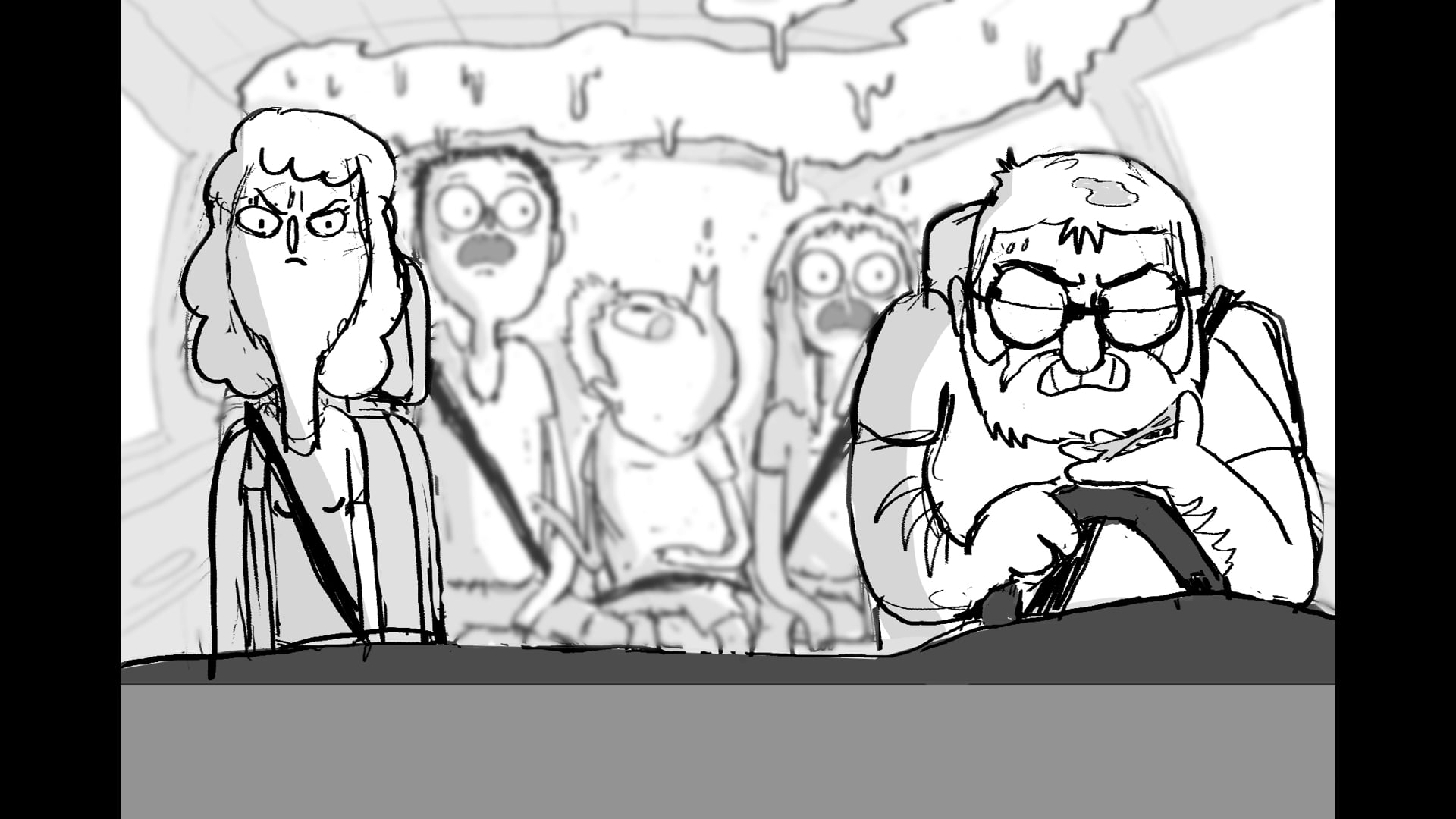 STORYBOARD: Childhood Memory - On the way to Grandma's house