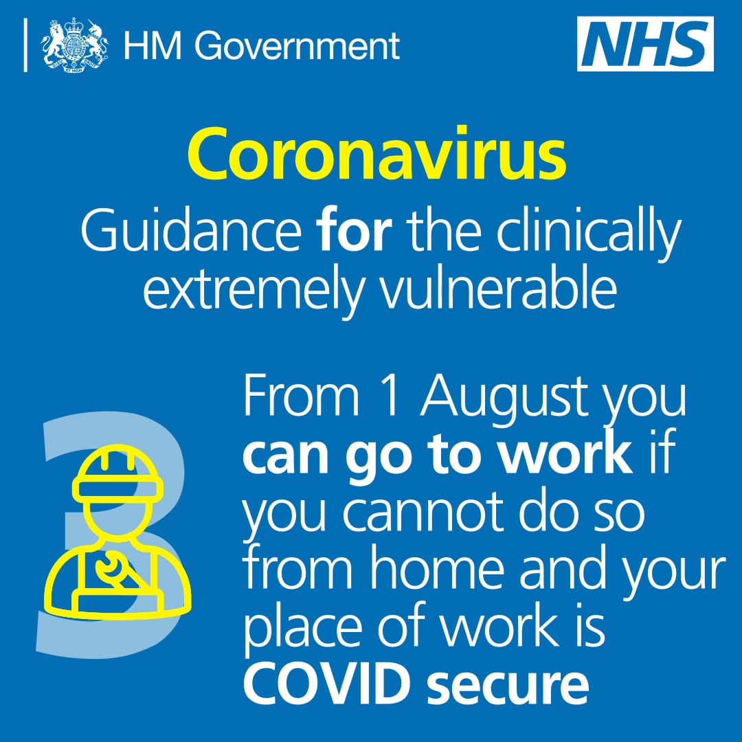 Guidance for the extremely clinically vulnerable on Vimeo