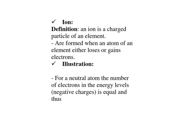 ion definition