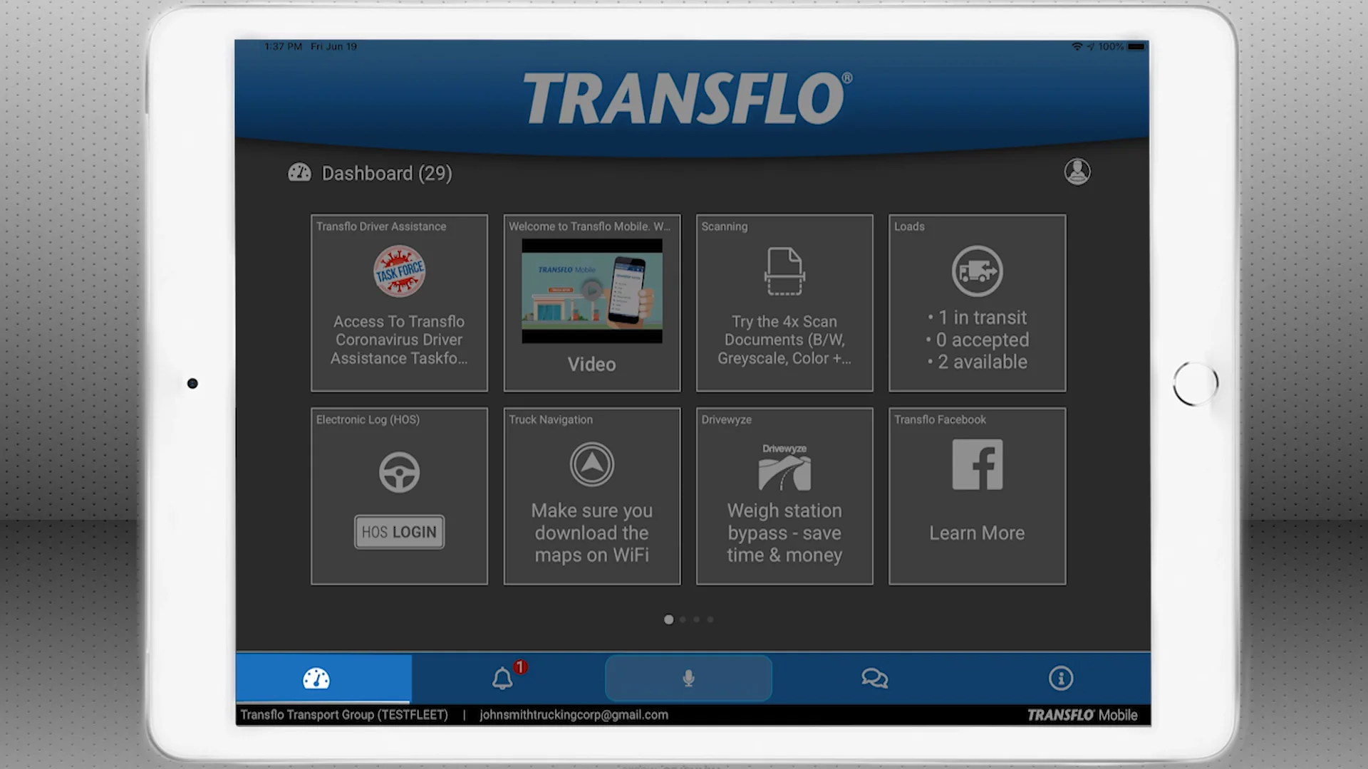 Bottom Navigation Menu on Vimeo