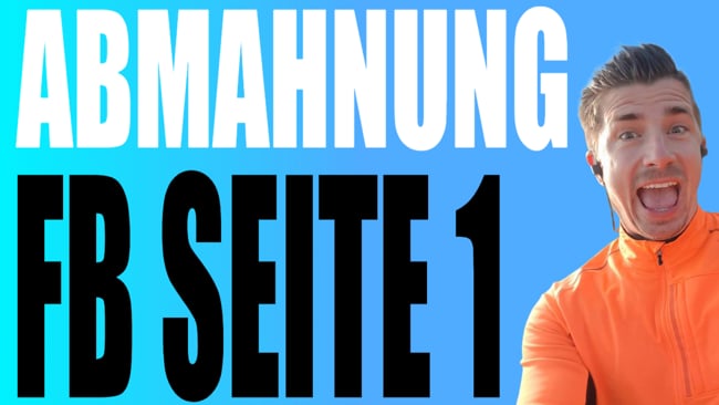 Wichtig: Mögliche Abmahnung für neue FB Seiten - Impressum Teil 1