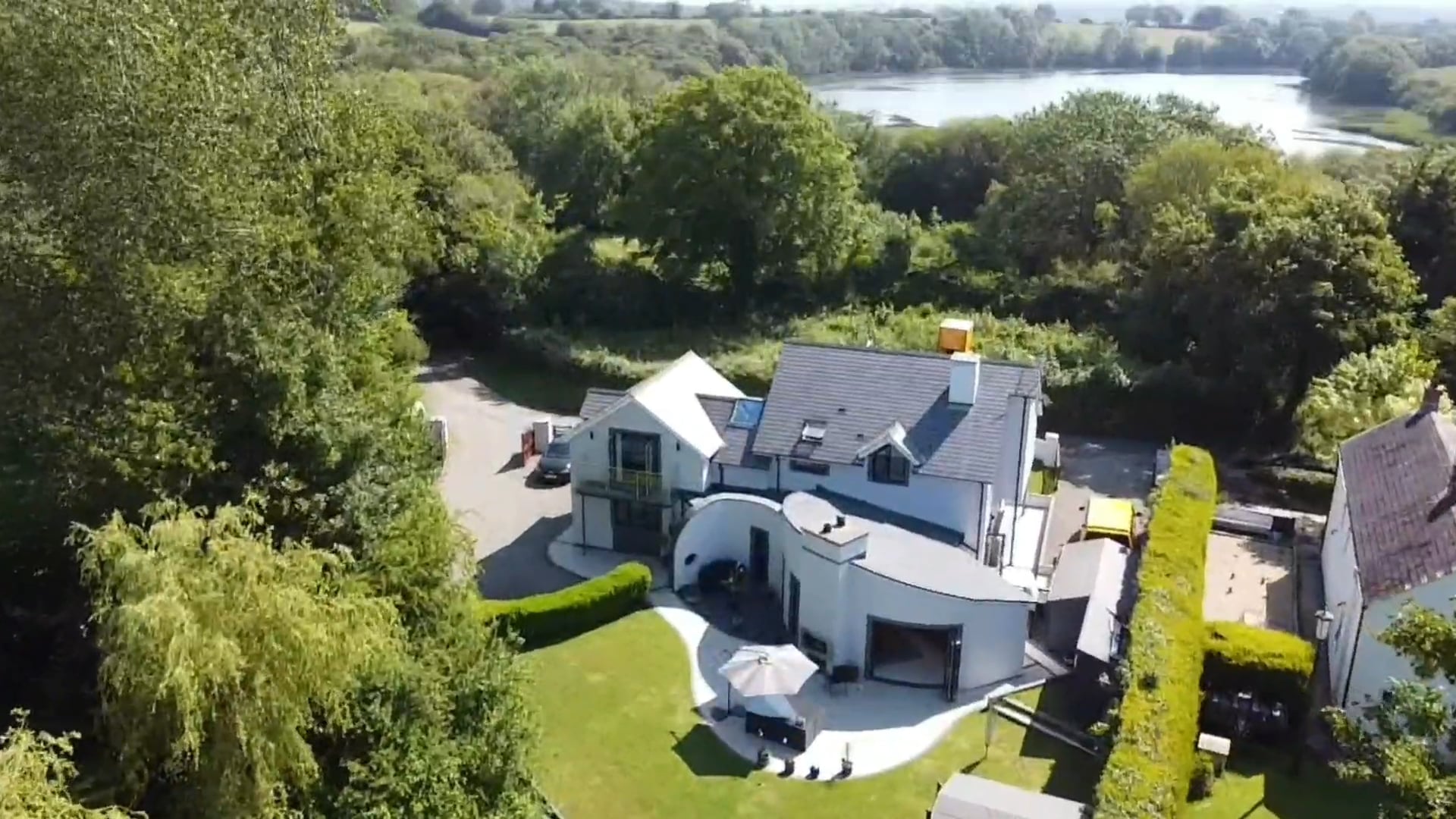 Detached house For Sale on the Cleddau Estuary Pembrokeshire on Vimeo