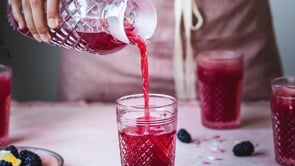 Blackberry Basil Lemonade