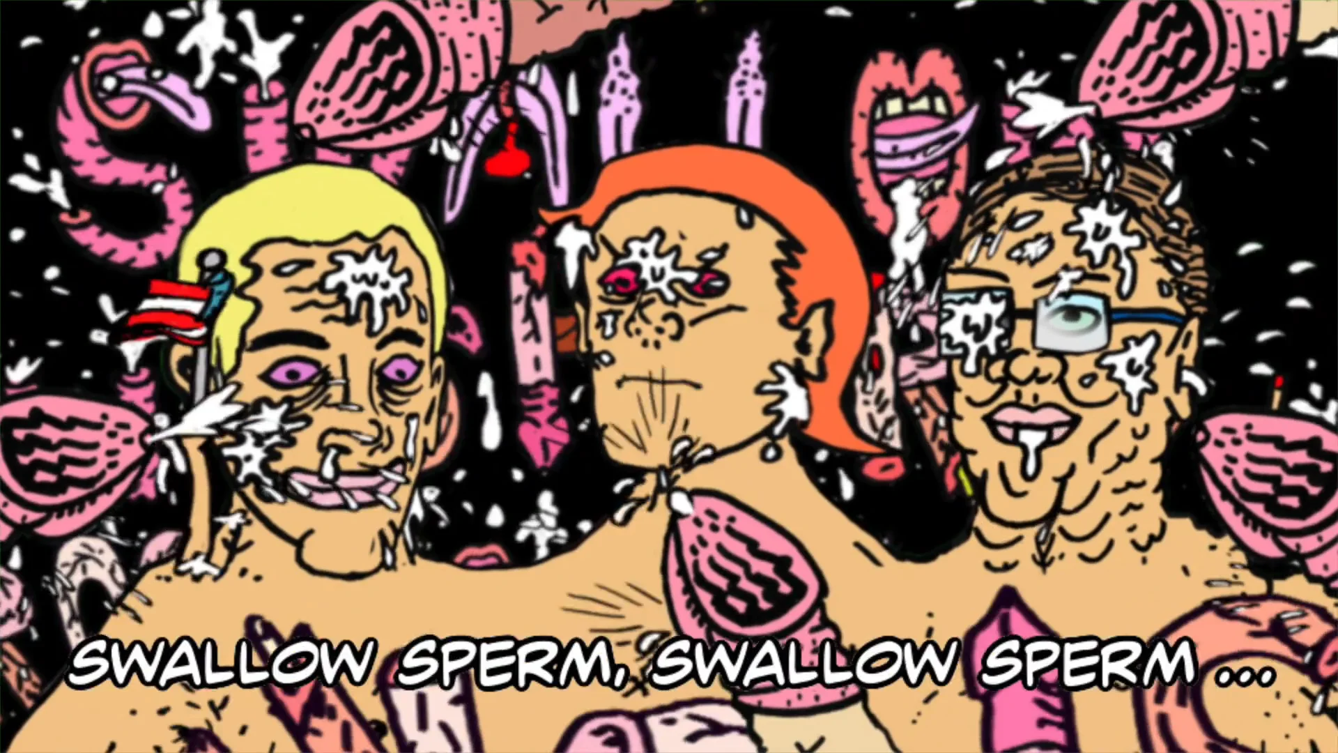 TFG - SWALLOW SPERM - SINGALONG MUSIC VIDEO