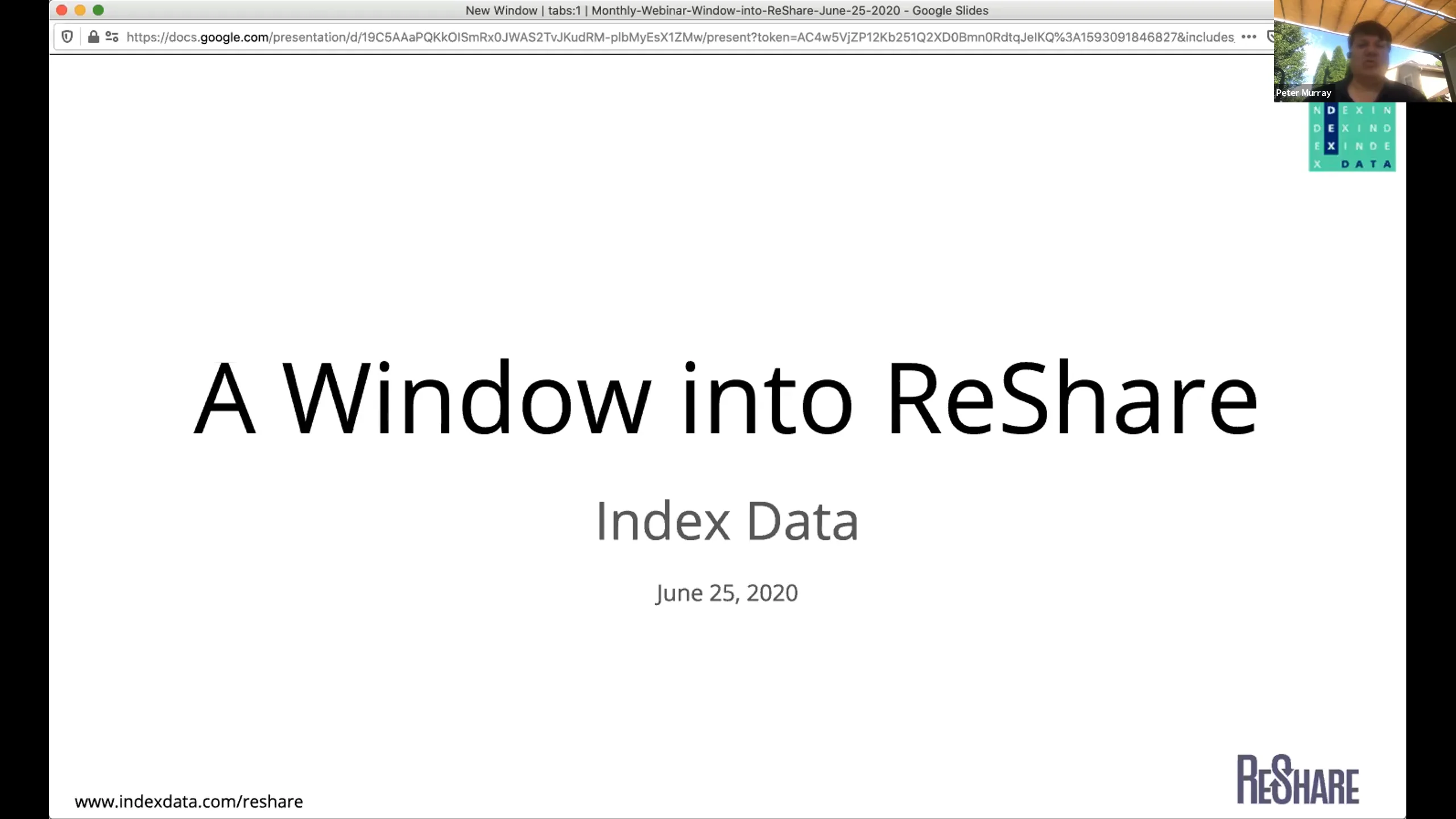 A Window into ReShare on Vimeo