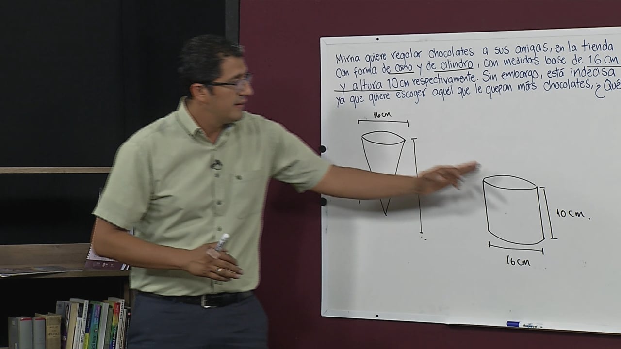 Volumen de cilindros y conos