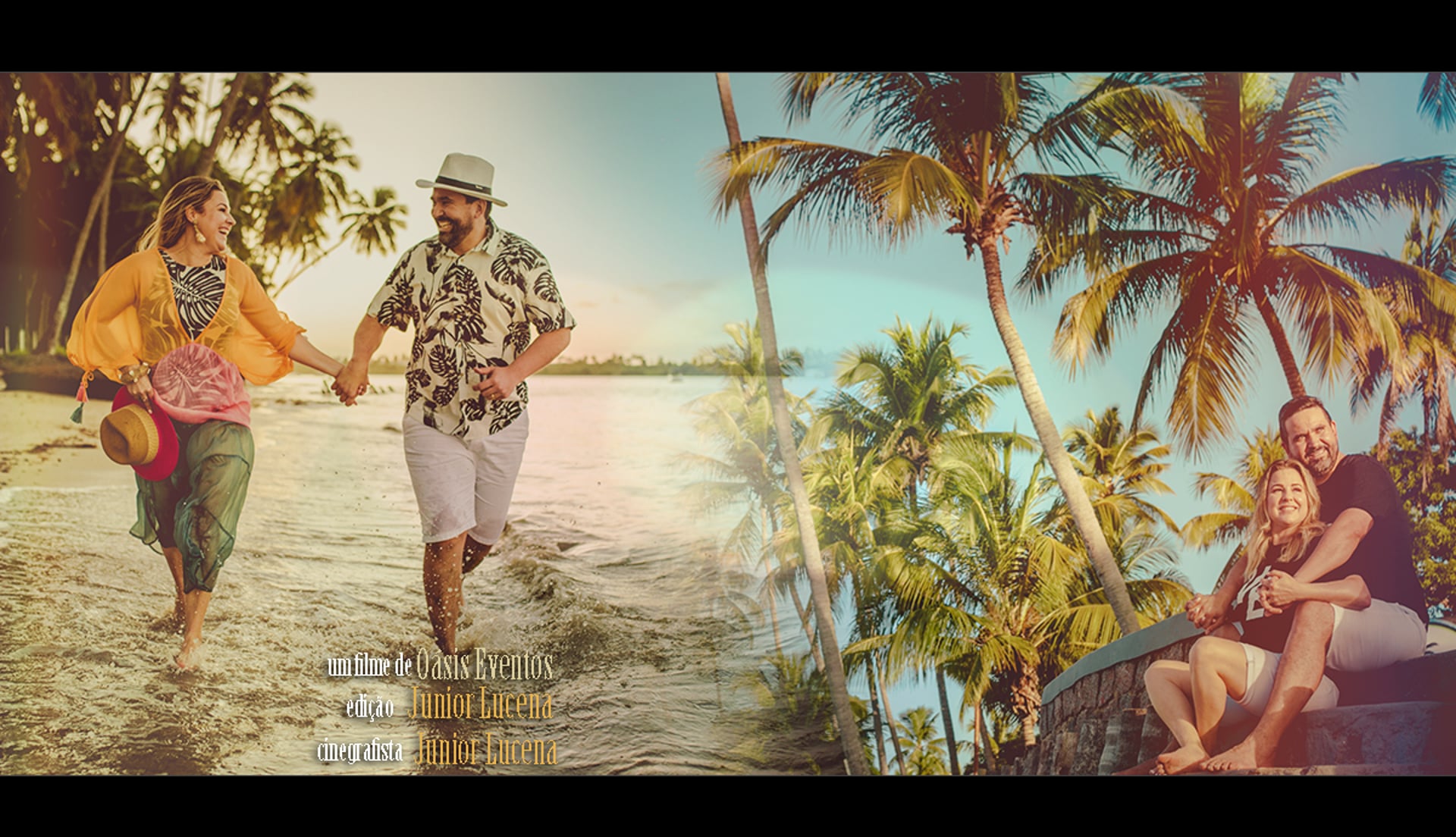 Um vídeo do casal Sérgio e Fabiana para celebrar uma linda história de amor | Praia dos Carneiros PE