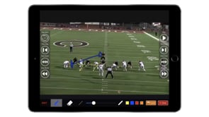 Telestration feature (Drawing on video)