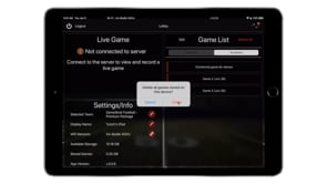 Deleting games off iPad