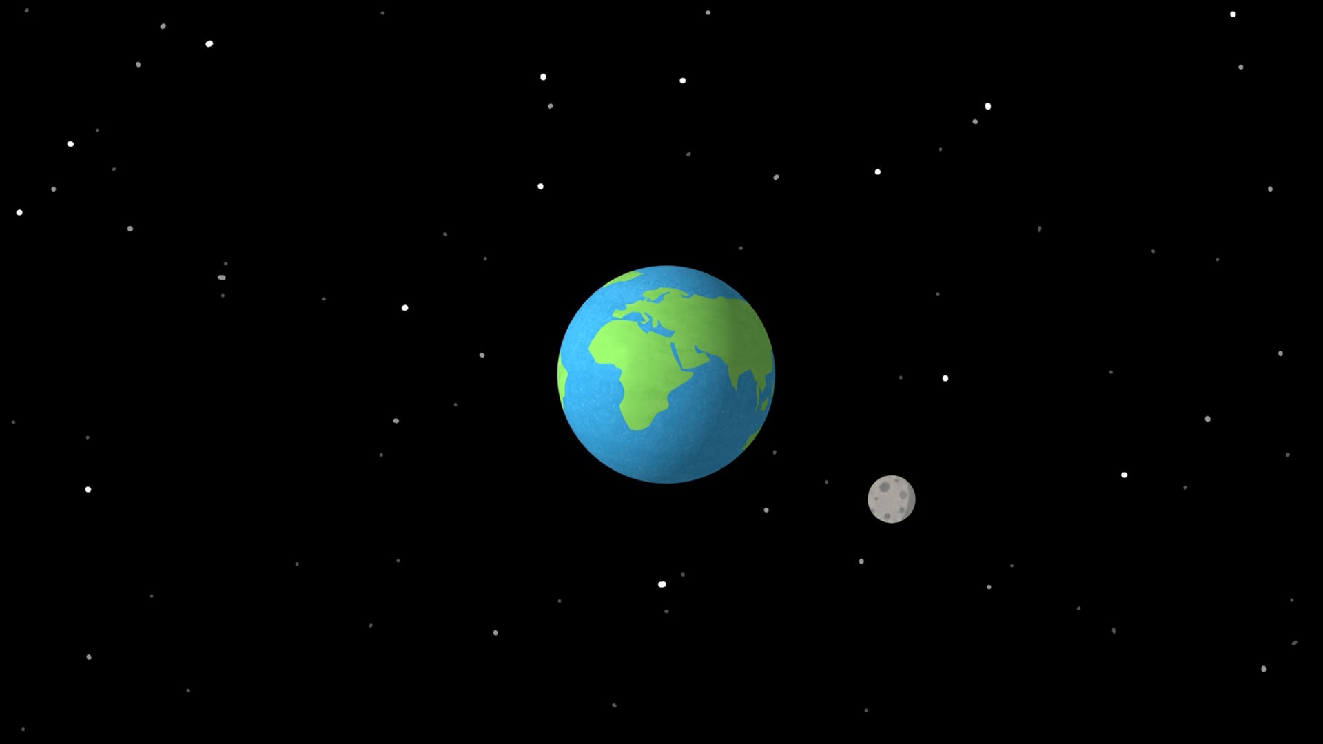 Birth Of the Earth - 2D Animation