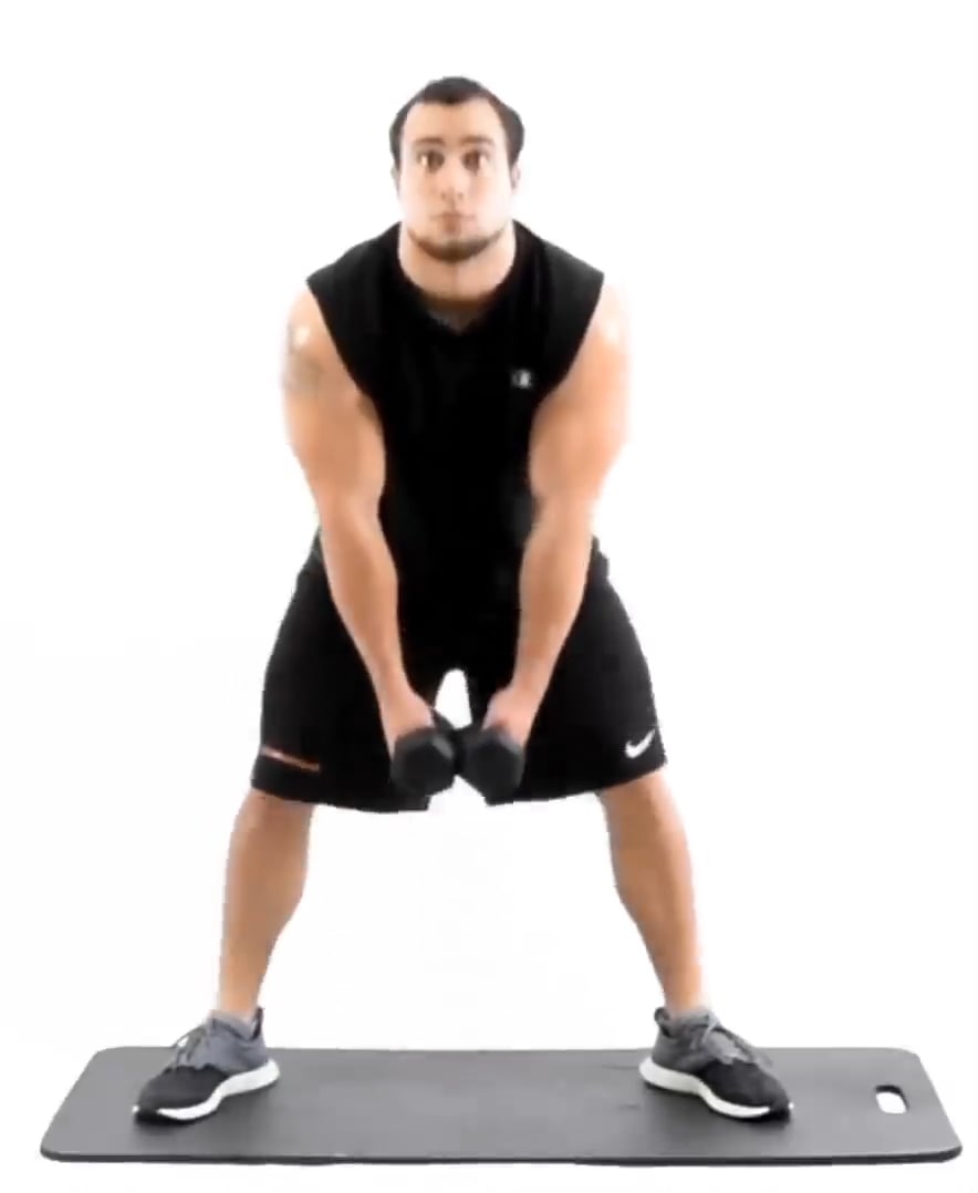 Broomstick_Squats_Dumbbell_Mike on Vimeo