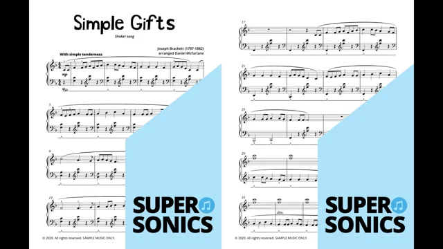 Simple Gifts: Flute