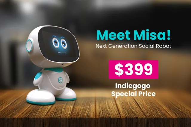 Misa-A kids best friendNext generation social robot - Sinergia