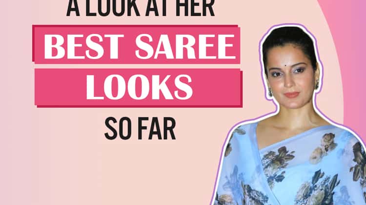 Kangana Ranaut's best saree looks