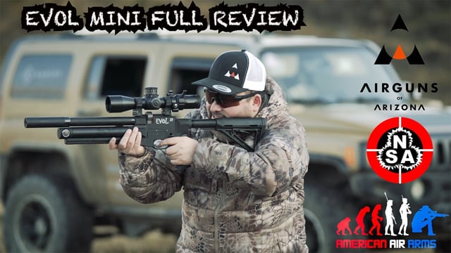 EVOL Mini Full Review #airgunsofarizona #aoa #kahles #airguns - Airgun101