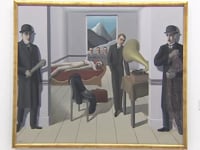 René Magritte &quot;Der bedrohte Mörder&quot; 1926