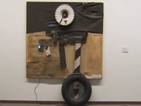 Robert Rauschenberg &quot;Der erste Landesprung&quot; 1961