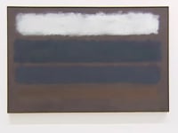 Marc Rothko &quot;No. 14 (Horizontals, White over Darks)&quot; 1961