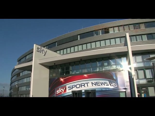SKY TV - der neue Newsroom