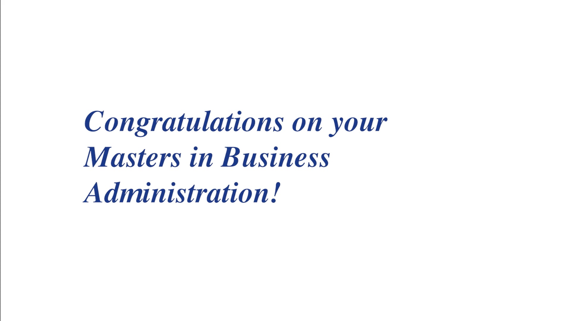 Celebration Teaser | Graduation