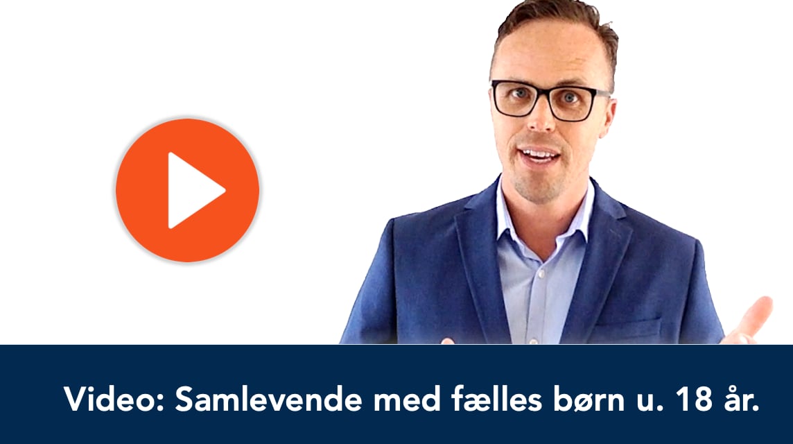 107 Samlevende med fælles børn under 18 år