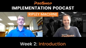 What happened after Ripley decided on ProShop, including the on-boarding process and the beginning of Implementation