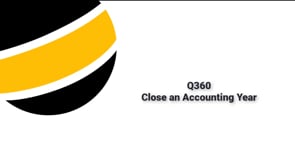 Close an Accounting Year
