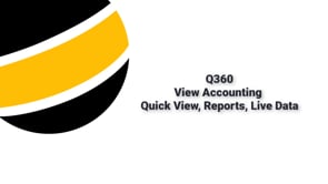 View Accounting Quick Views, Reports, Live Data