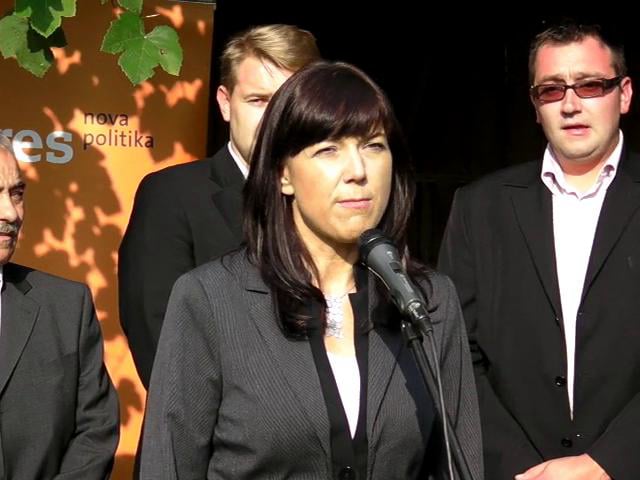 Mag. Andreja Škrabec, predstavitev kandidatov v osrednji Sloveniji on Vimeo
