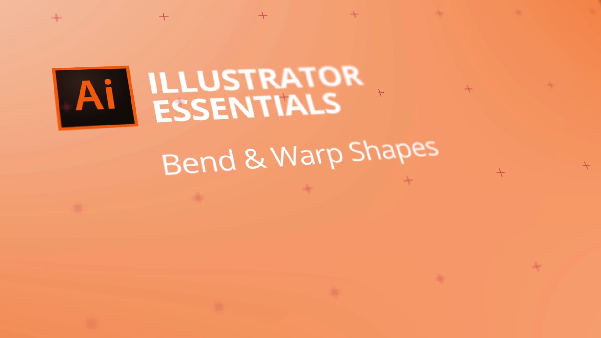How to bend & warp shapes & text in Adobe Illustrator CC | Bring Your Own  Laptop